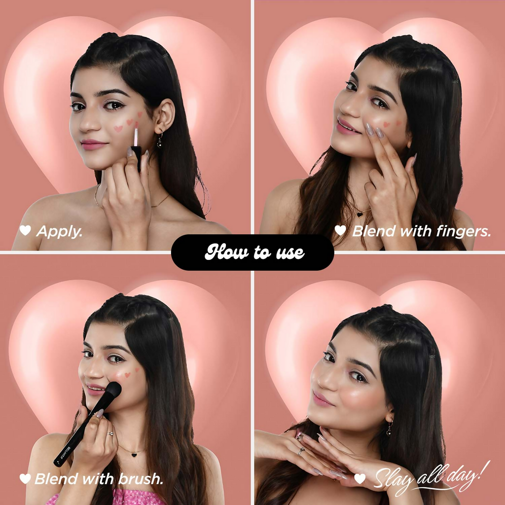 Bella Vita Organic All Hearts Face Blush - Love Struck | Grab2Buy