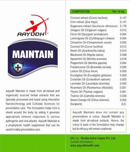 Aayudh Maintain | Grab2Buy