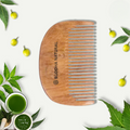 Buddha Natural Beard Kacchi Neem Wooden Comb | Grab2Buy