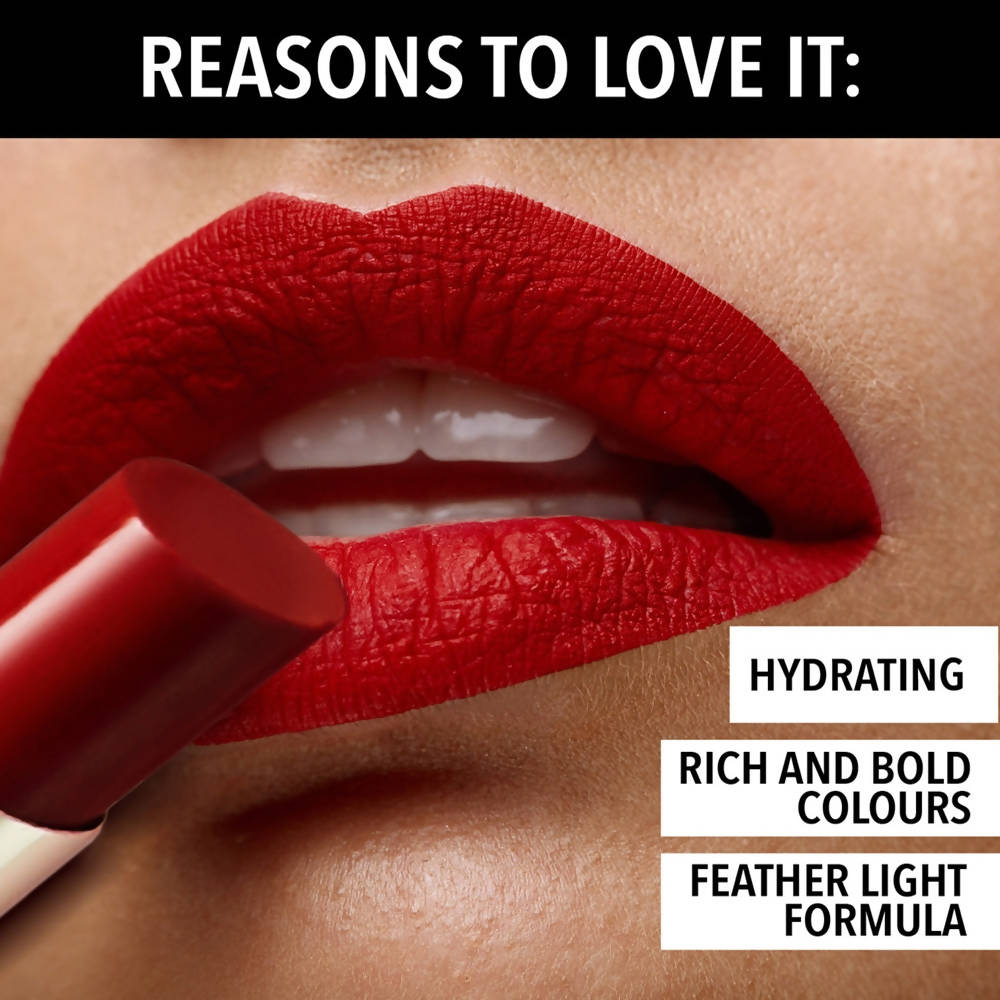 Blue Heaven Powder Matte Lipstick Merlot Magic | Grab2Buy