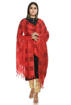 Mominos Fashion Red Window Dupatta | Grab2Buy