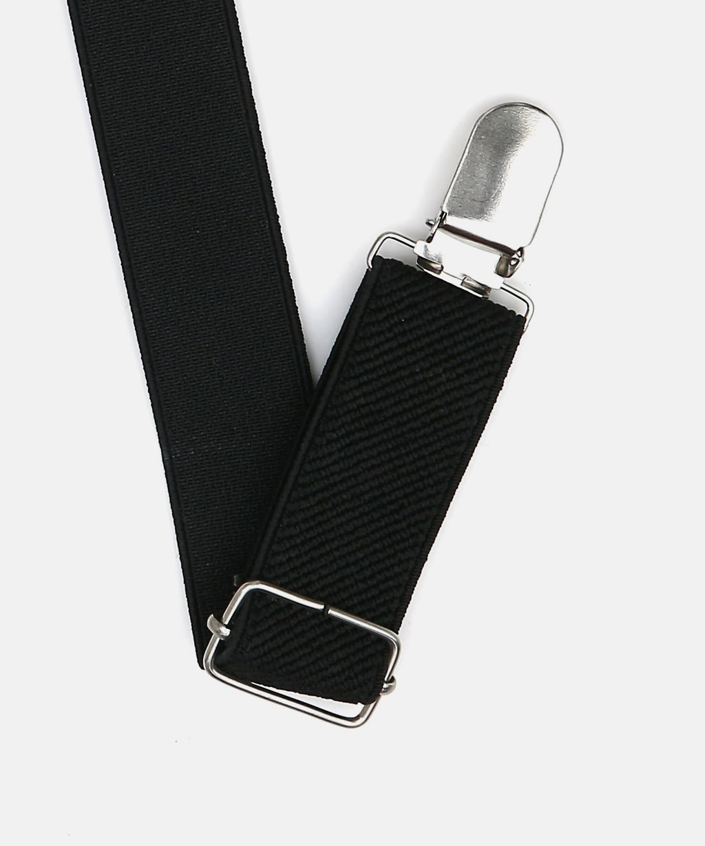 Manet Boys Solid Suspenders - Black | Grab2Buy