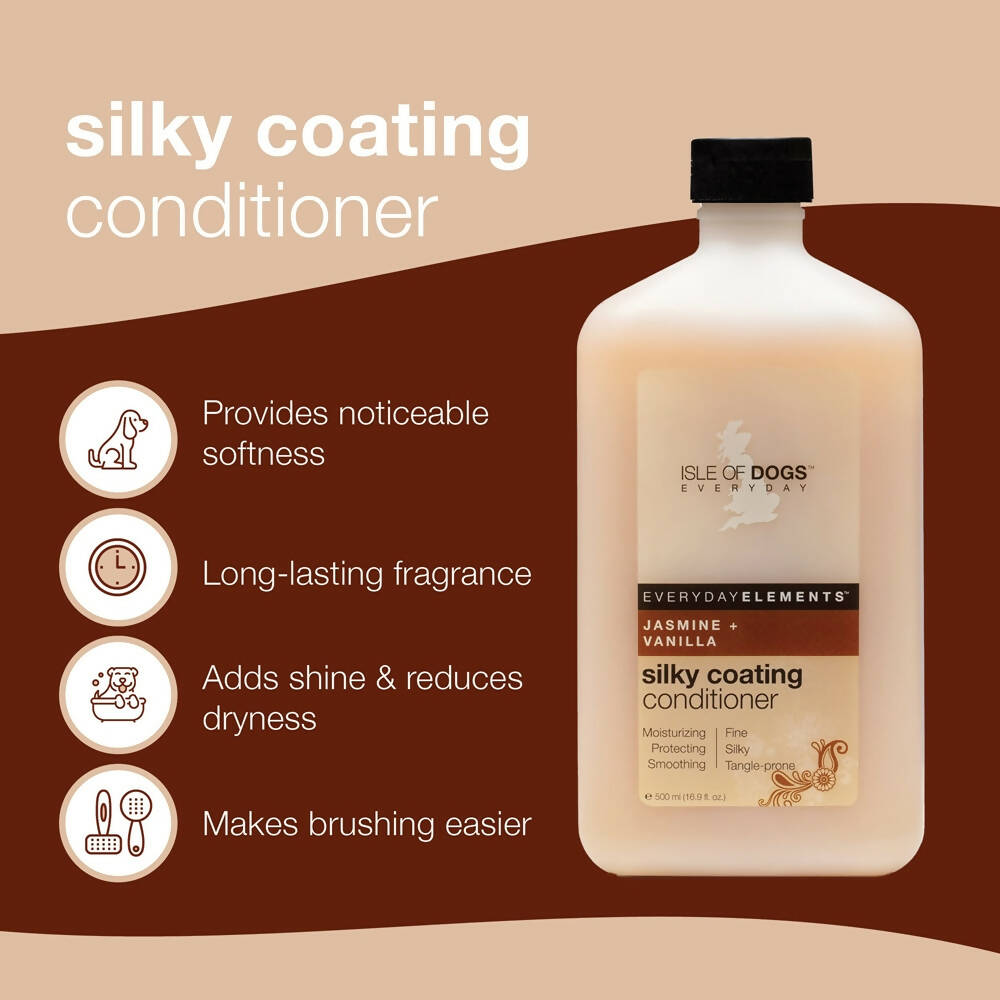 Isle Of Dogs Jasmine + Vanilla Silky Coating Conditioner | Grab2Buy