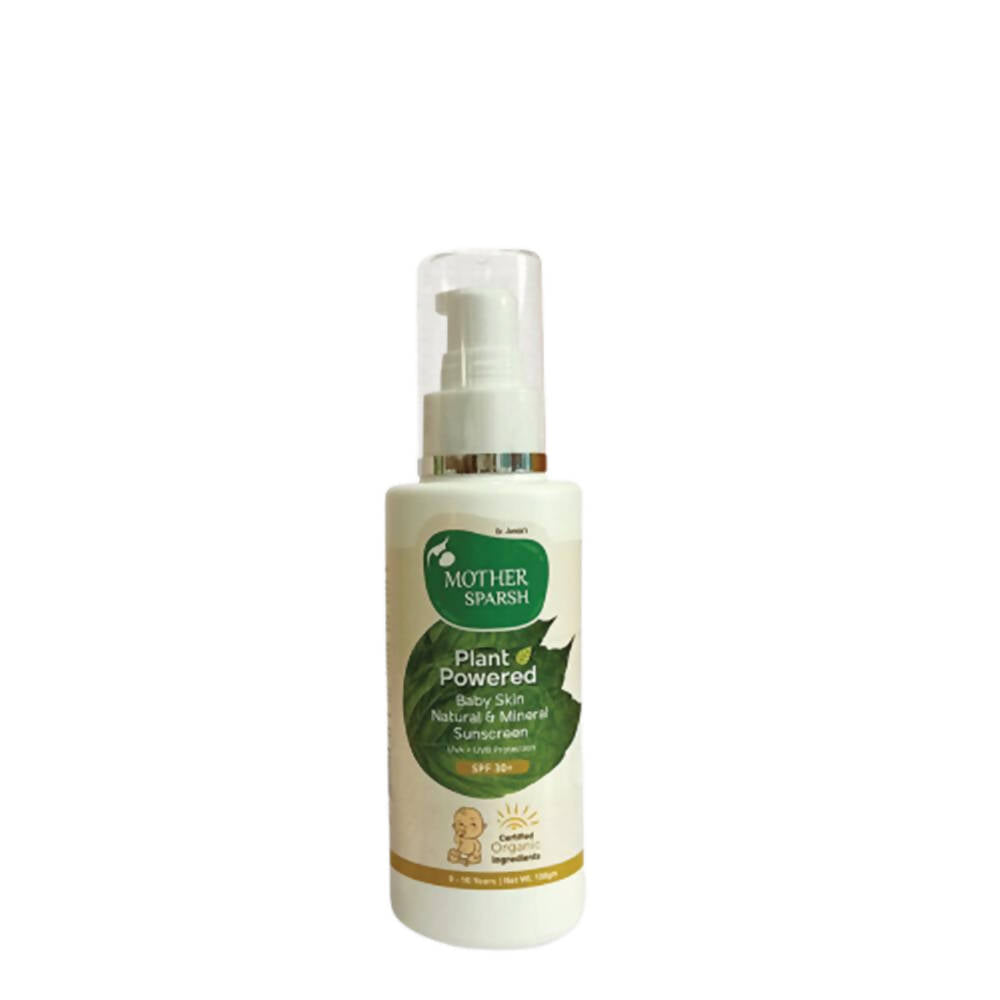 Mother Sparsh Plant Powered Baby Skin Natural & Mineral Sunscreen | Grab2Buy