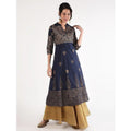 Cheera Women's Hand Block Print Anarkali Kurta (CH-031K) | Grab2Buy