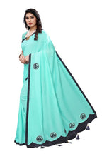 Vamika Designer Rama Green Dola Silk Saree | Grab2Buy