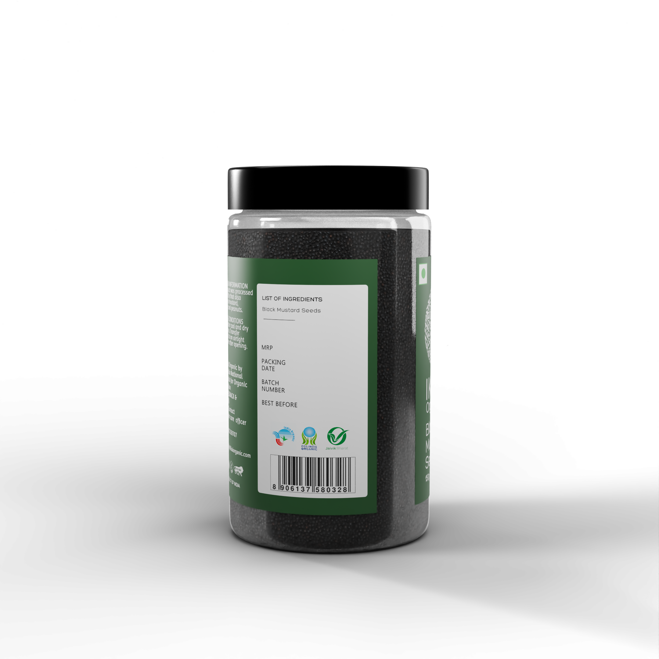 IKAI Organic Black Mustard Seeds | Grab2Buy