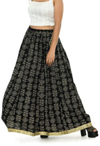 Mominos Fashion Moeza Cotton Black Printed Lehenga (Lancha) | Grab2Buy