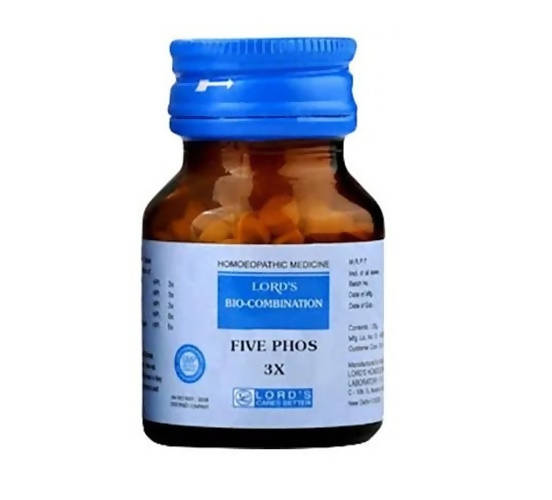Lord's Homeopathy Five Phos Biocombination Tablets | Grab2Buy