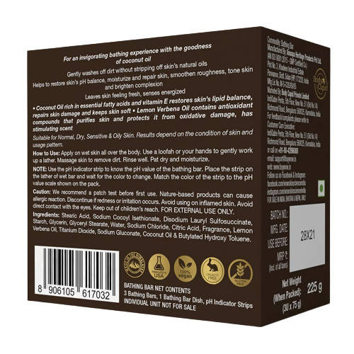 Wow Skin Science Coconut & Lemon Verbena Bathing Bar | Grab2Buy