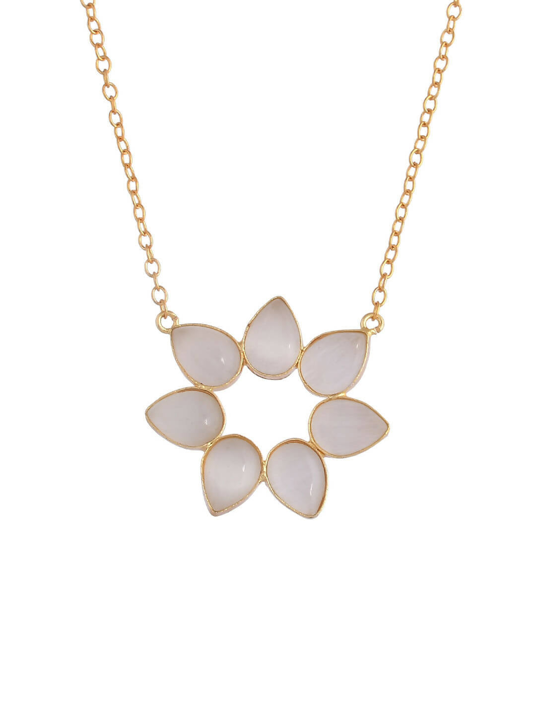VOJ Women Gold Color stainless steel Jewellery Set | Grab2Buy