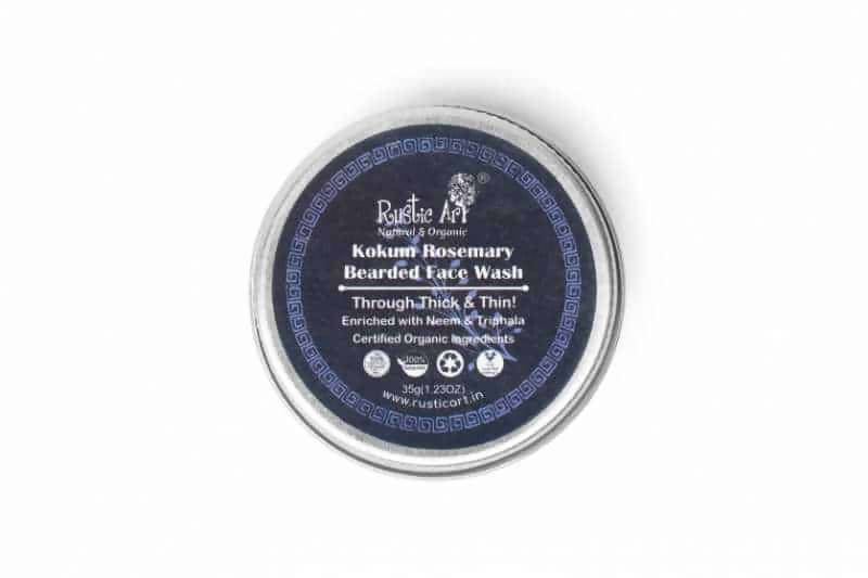 Rustic Art Kokum Rosemary Bearded Face Wash | Grab2Buy