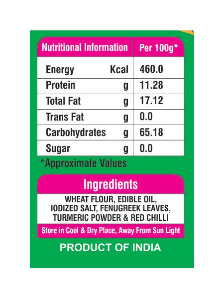 Girnar Chai Nashta - Methi Khakhra | Grab2Buy