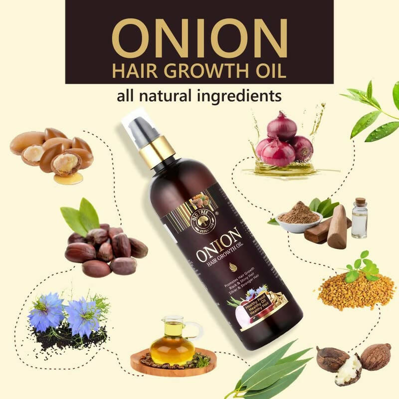 Old Tree Pure & Natural Onion Hair Oil | Grab2Buy