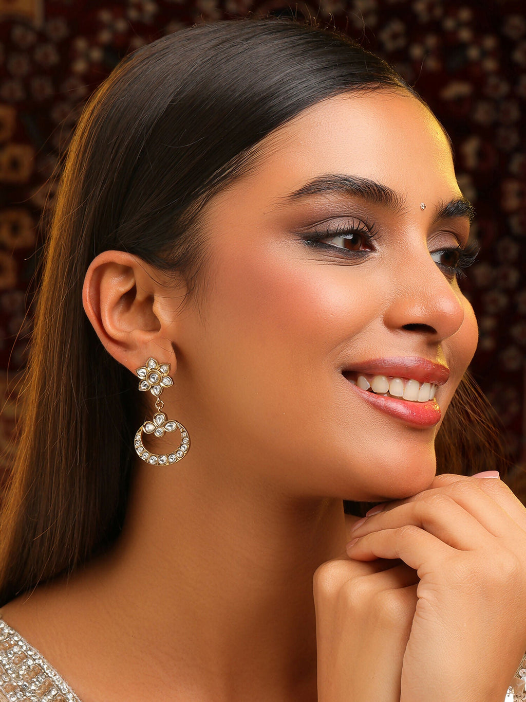 Ruby Raang Nazakat Earrings | Grab2Buy