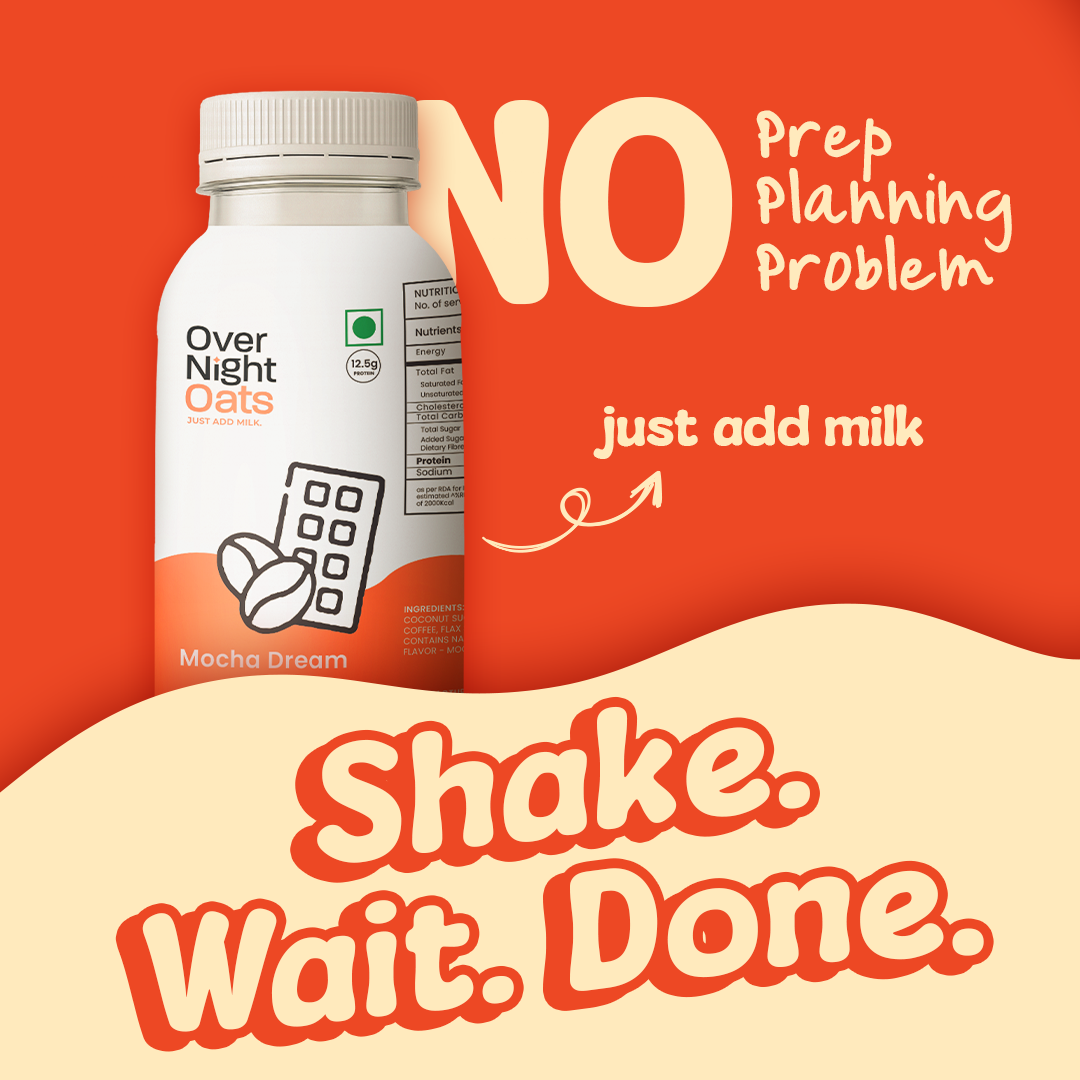 OverNightOats Vegan Mocha Dream Oatmeal | Grab2Buy
