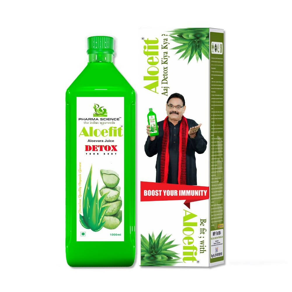 Pharma Science Aloe Vera Juice With Pulp Bottle | Grab2Buy