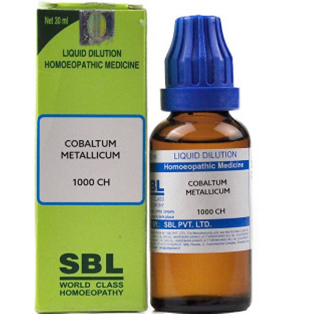 SBL Homeopathy Cobaltum Metallicum Dilution | Grab2Buy