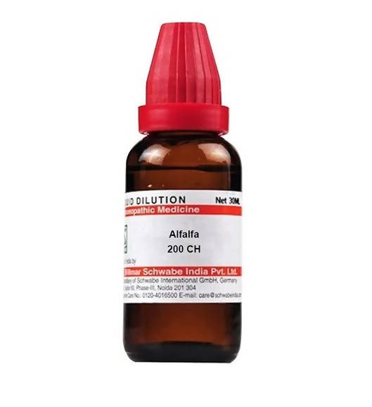 Dr. Willmar Schwabe India Alfalfa Dilution | Grab2Buy