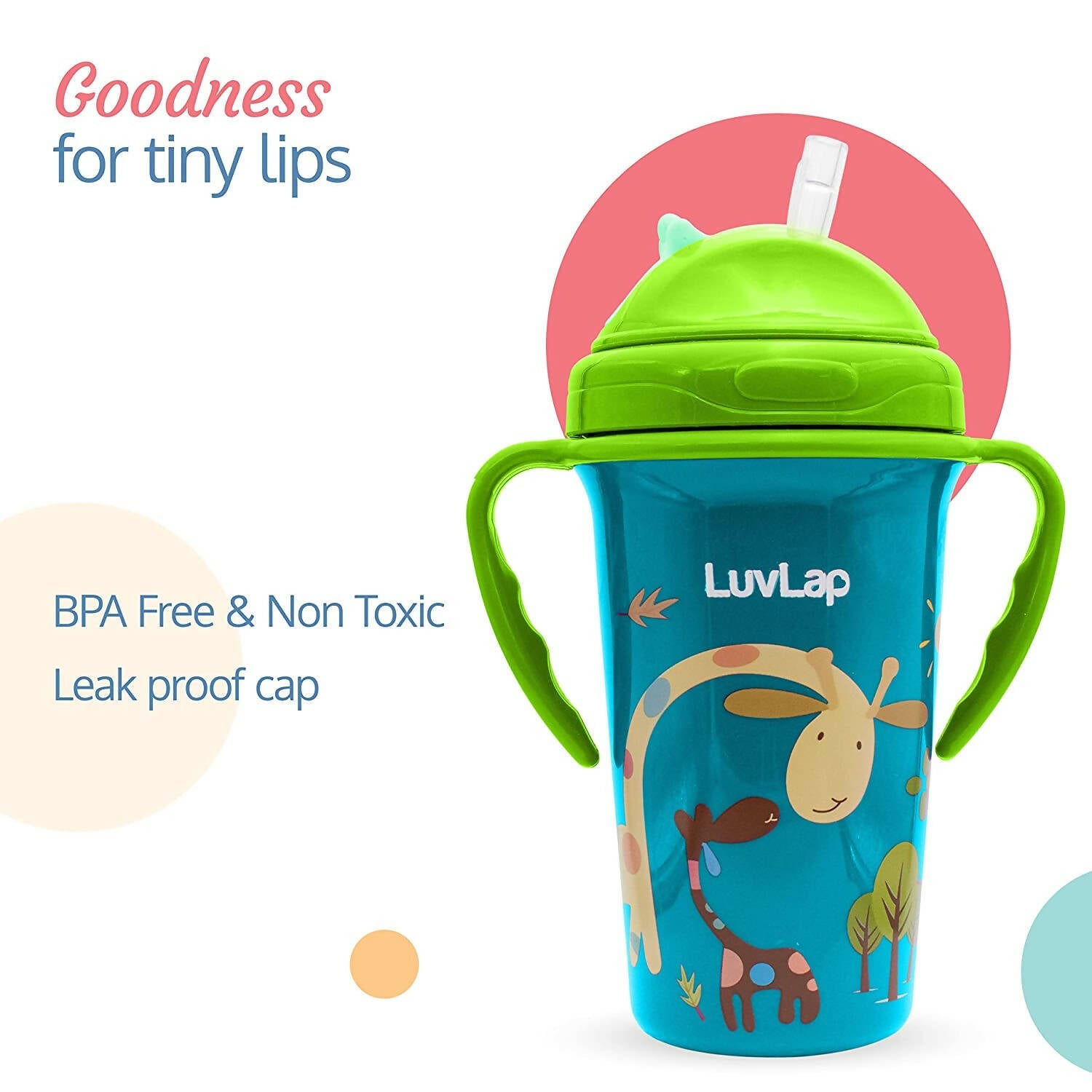 LuvLap Tiny Giffy Sipper for Infant/Toddler | Grab2Buy