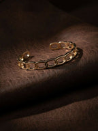 NVR Men's Rose Gold Plated Cuff Bracelet | Grab2Buy