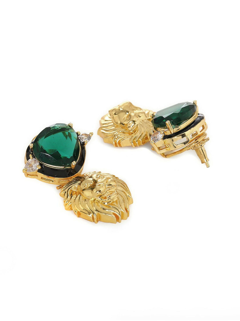 Green Danglers- Ruby Raang | Grab2Buy