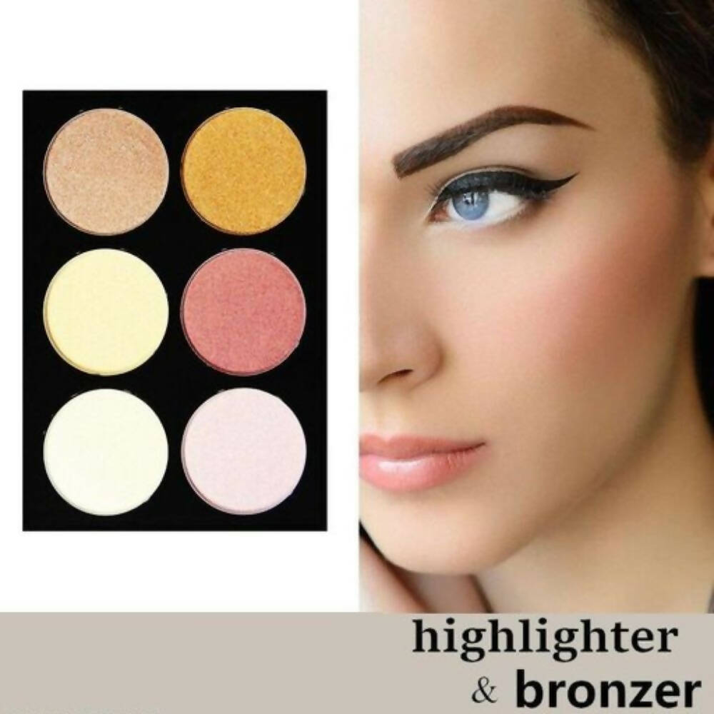 Maliao Professional High Definition Master Glow Makeup Highlighting Palette M157 Shade 2 | Grab2Buy