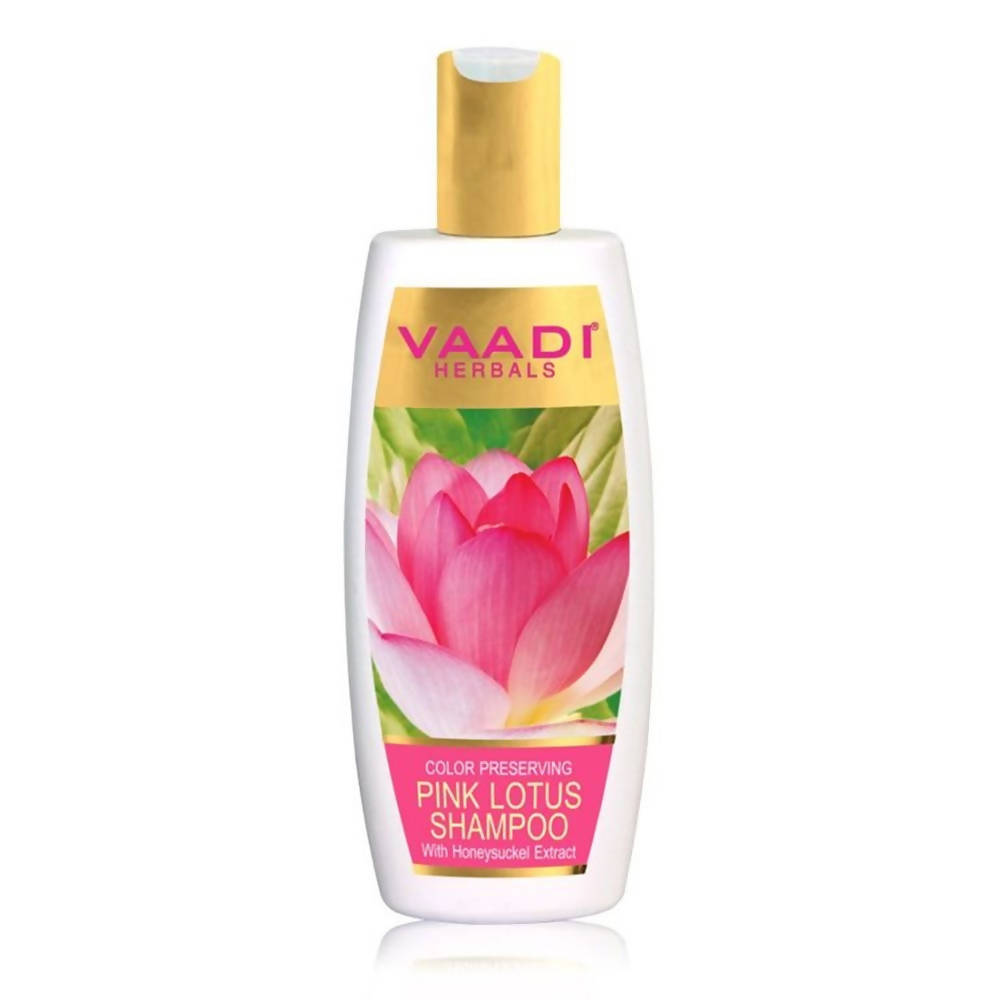 Vaadi Herbals Pink Lotus Shampoo With Honeysuckle Extract | Grab2Buy