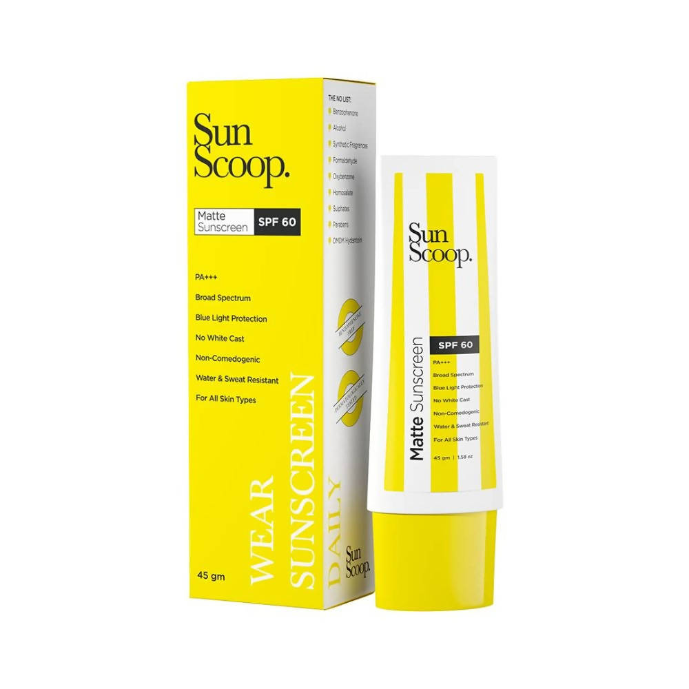 Sun Scoop Matte Sunscreen SPF 60 | Grab2Buy