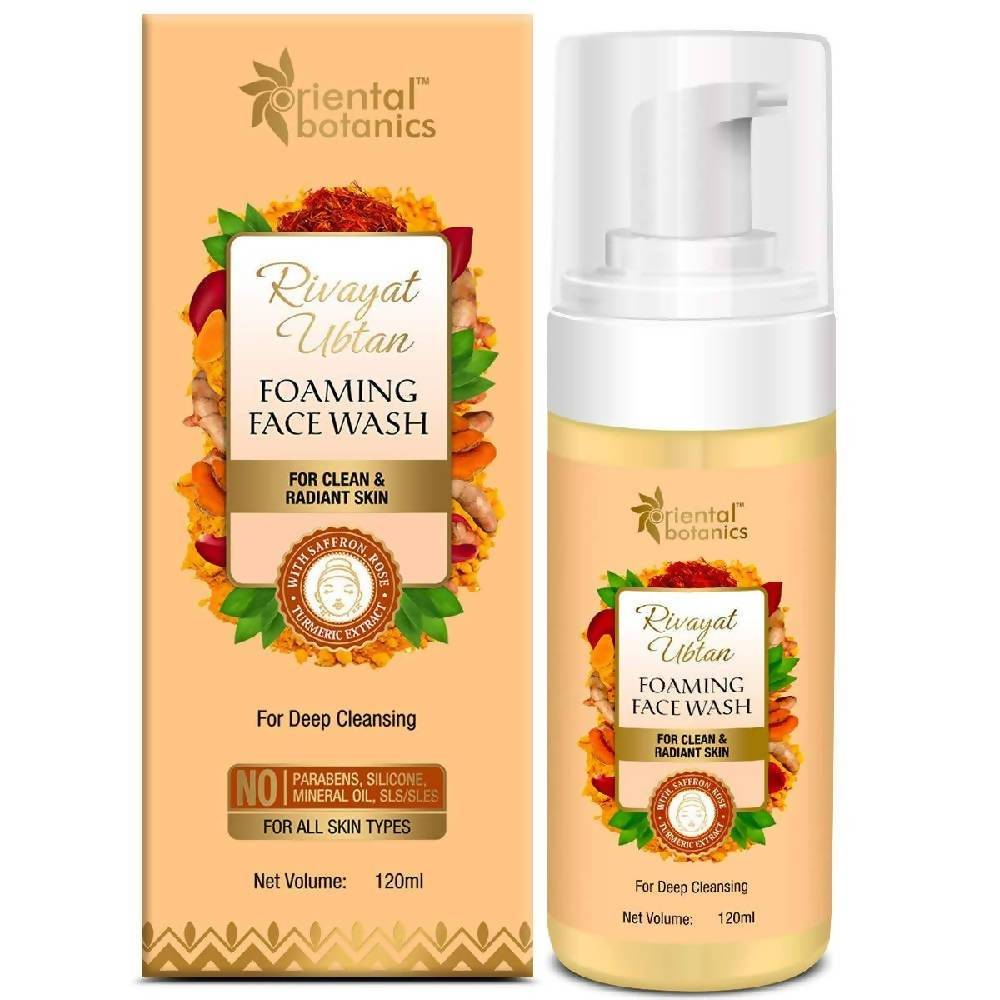 Oriental Botanics Ubtan Foaming Face Wash | Grab2Buy