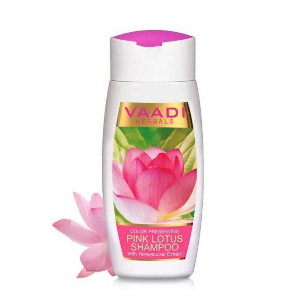 Vaadi Herbals Pink Lotus Shampoo With Honeysuckle Extract | Grab2Buy