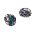 Multi Oversized Studs- Ruby Raang | Grab2Buy
