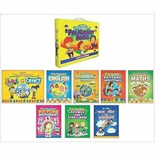 Complete Kit Of Pre-Nursery Books - A Set of 8 Books | Grab2Buy