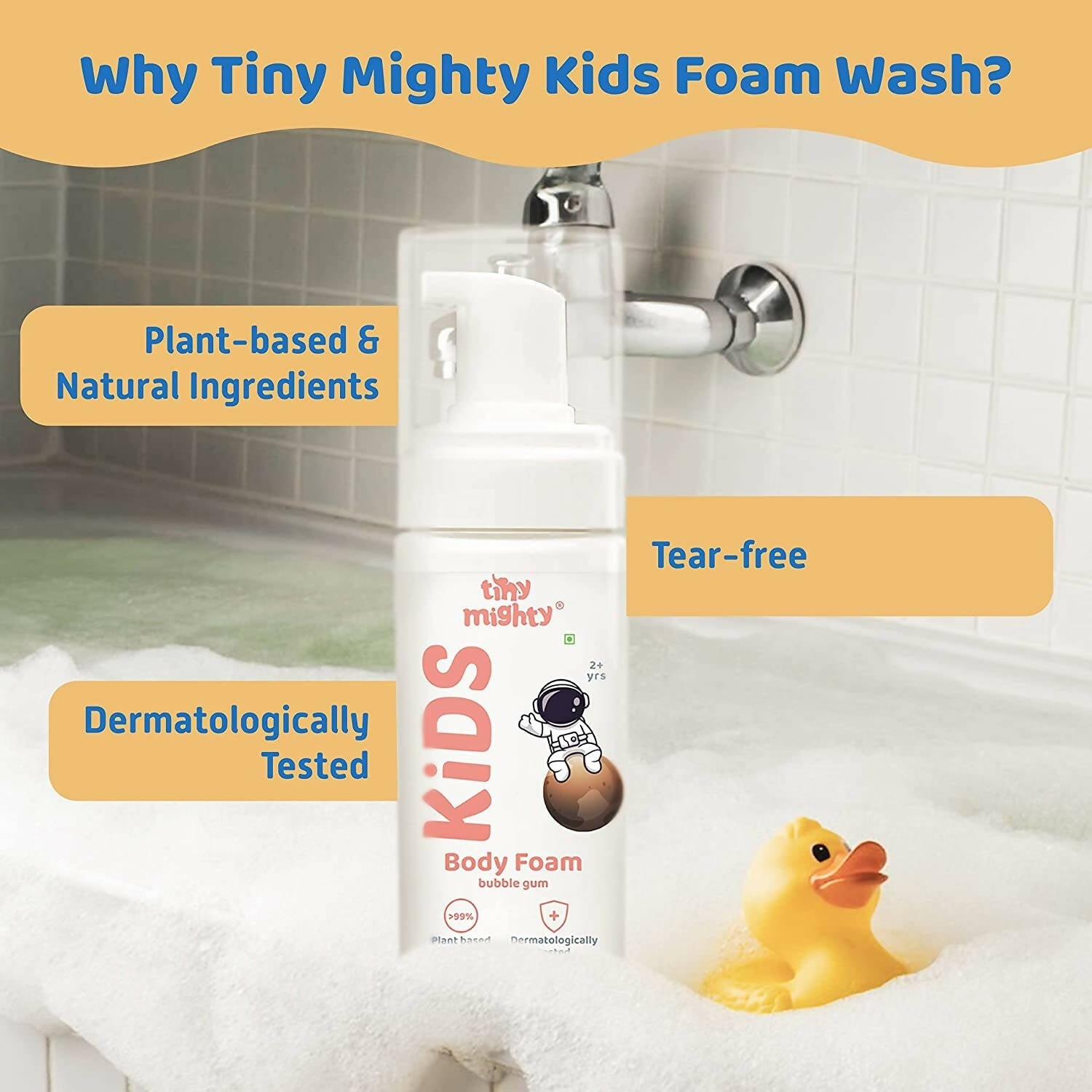 Tiny Mighty Kids Foam Body Wash | Grab2Buy