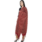 A R Silk Golder Box Regular Dupatta Color Mehroon Dupatta or Chunni | Grab2Buy