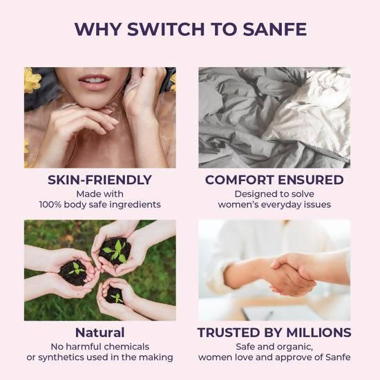 Sanfe Lavender & Chamomile 3 In 1 Intimate Wash | Grab2Buy