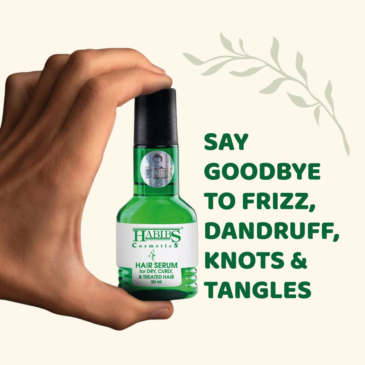 Habibs Professionnel Hair Serum For Smooth Anti-Frizz Hair | Grab2Buy