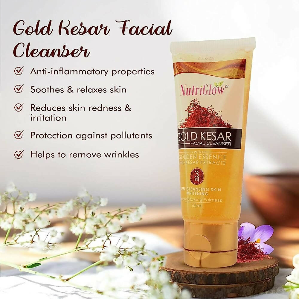 NutriGlow Gold Kesar Face Wash | Grab2Buy