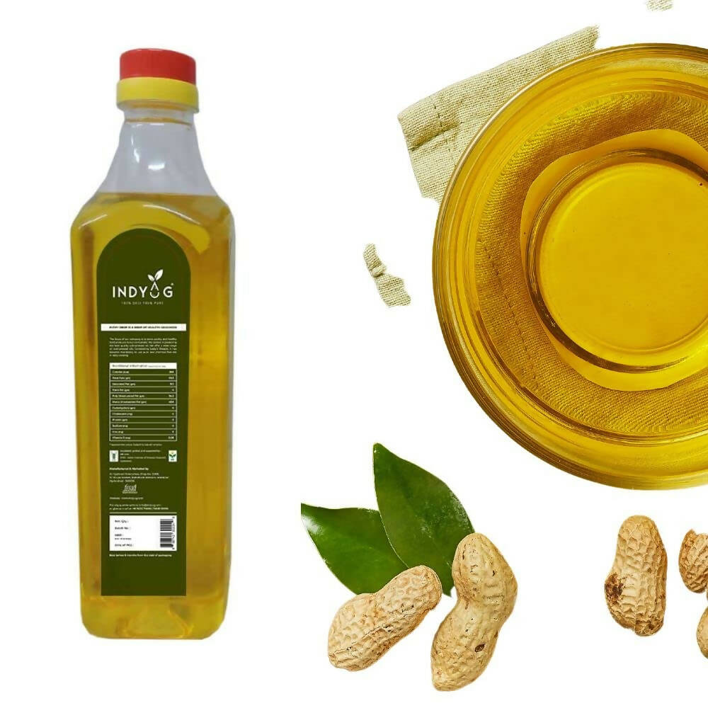 Indyug Cold Pressed Groundnut Oil | Grab2Buy