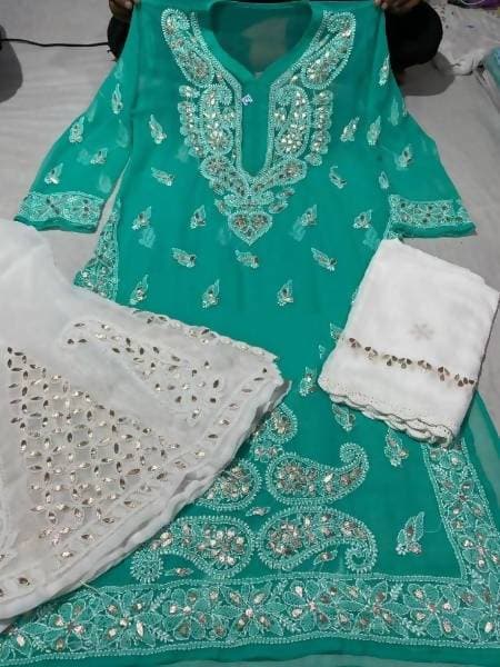Arfa Fashion House New Collection Of Chikankari Gota Patti Lovers | Grab2Buy
