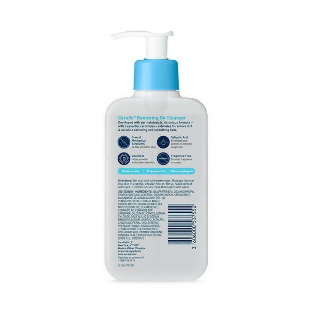 Cerave SA Smoothing Cleanser for Dry Rough Bumpy Skin | Grab2Buy