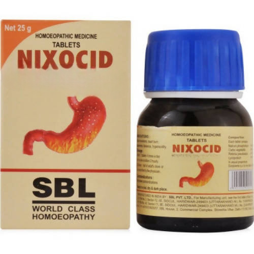 SBL Homeopathy Nixocid Tablets | Grab2Buy