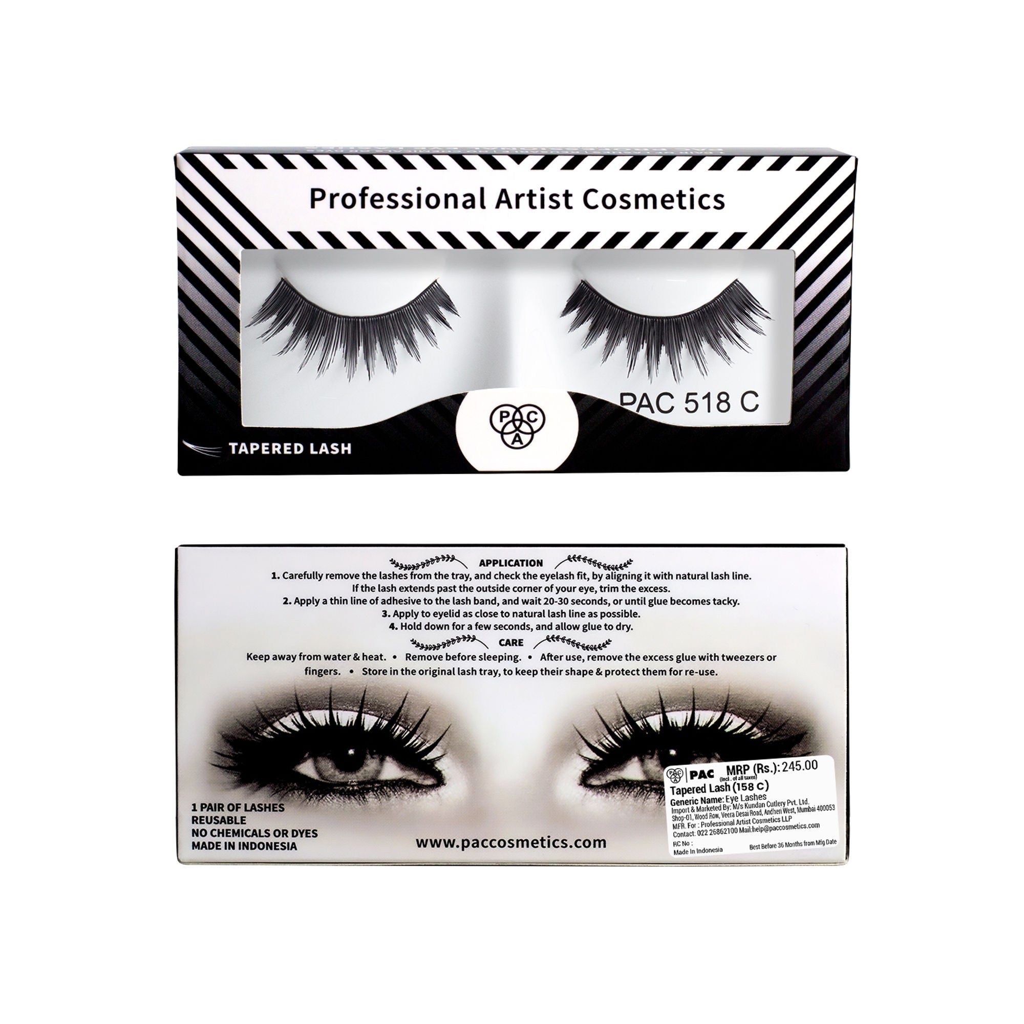 PAC Studio Tapered Lash - 518 C