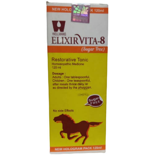 Dr. Wellmans Homeopathy Elixirvita-8 (Sugar Free) Restorative Tonic | Grab2Buy