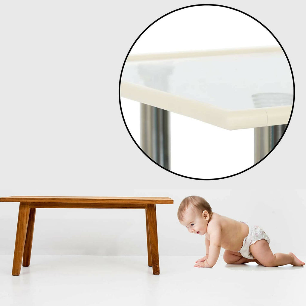 Safe-O-Kid Unique High Density L-Shaped 2 Mtr Long 4 Large Edge Guard With 16 Corner Cushions | Grab2Buy
