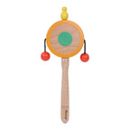Matoyi Fish Rattle & Blue Rabbit Pull Along & Flat Disk Rattle & Bear Teether For Kids