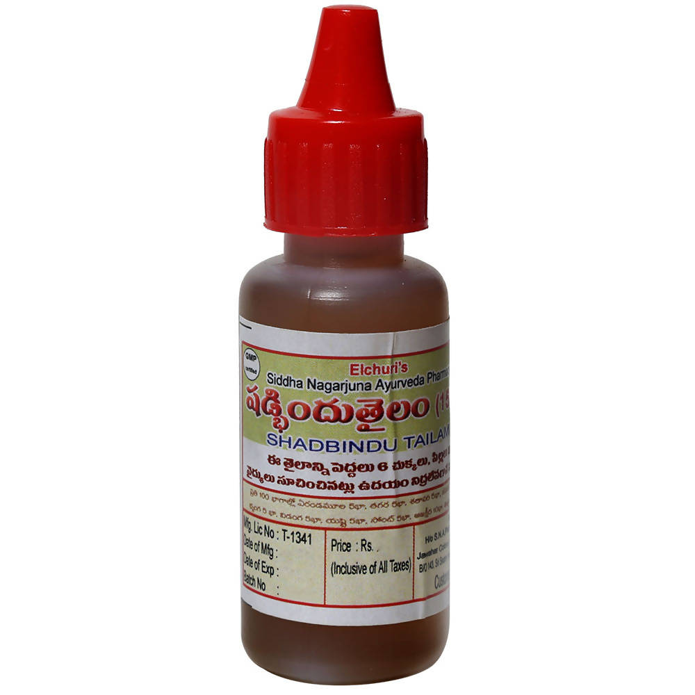 Siddha Nagarjuna Ayurveda Shadbindu Tailam | Grab2Buy