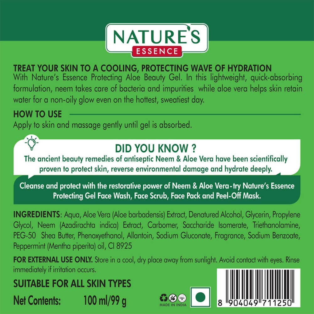 Nature's Essence Aloe Beauty Gel With Neem | Grab2Buy