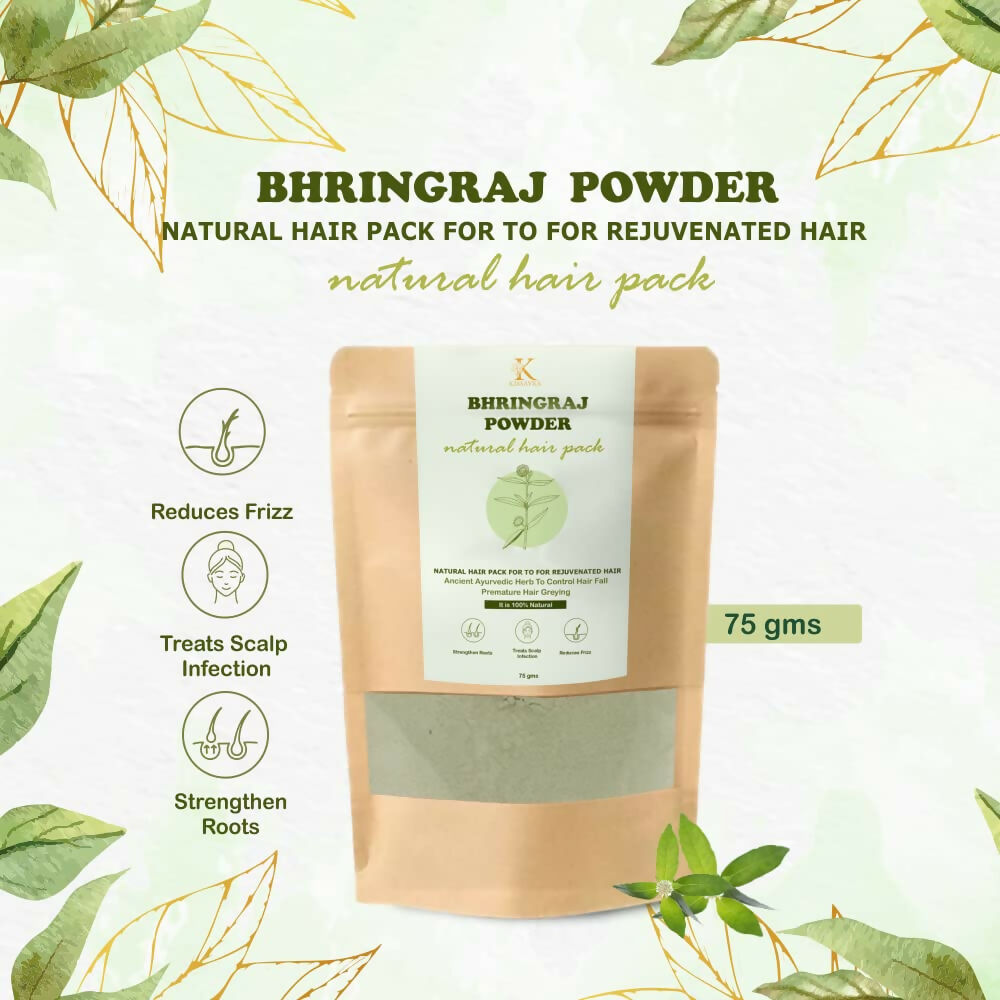 Kimayra Bhringraj Powder For Hair Growth & Reduces Frizz | Grab2Buy