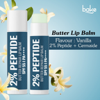 Bake 2% Peptide + Ceramide Butter Brightening Lip Balm SPF 55 PA++++